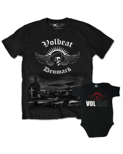 Duo-rocksæt | Volbeat Far T-shirt & Volbeat-babybody